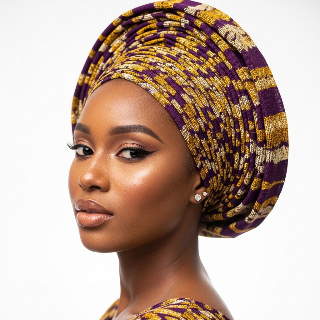 Purple Majesty Gele